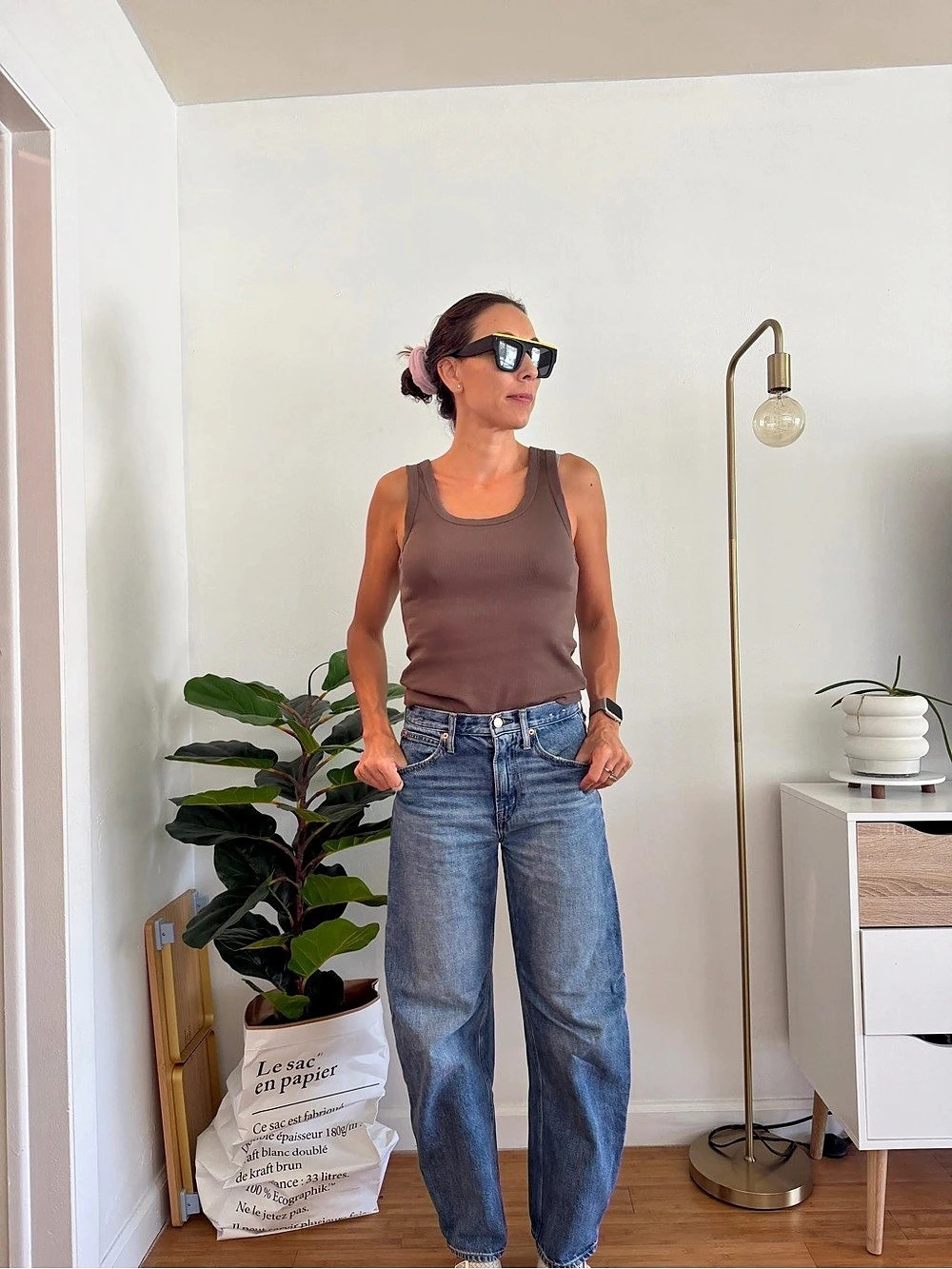 Gap Jeans Barrel high rise